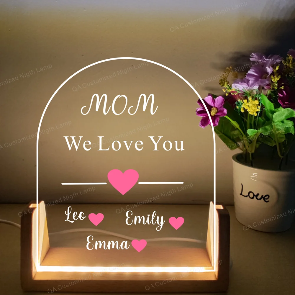 Personalized Affirmation Night Light