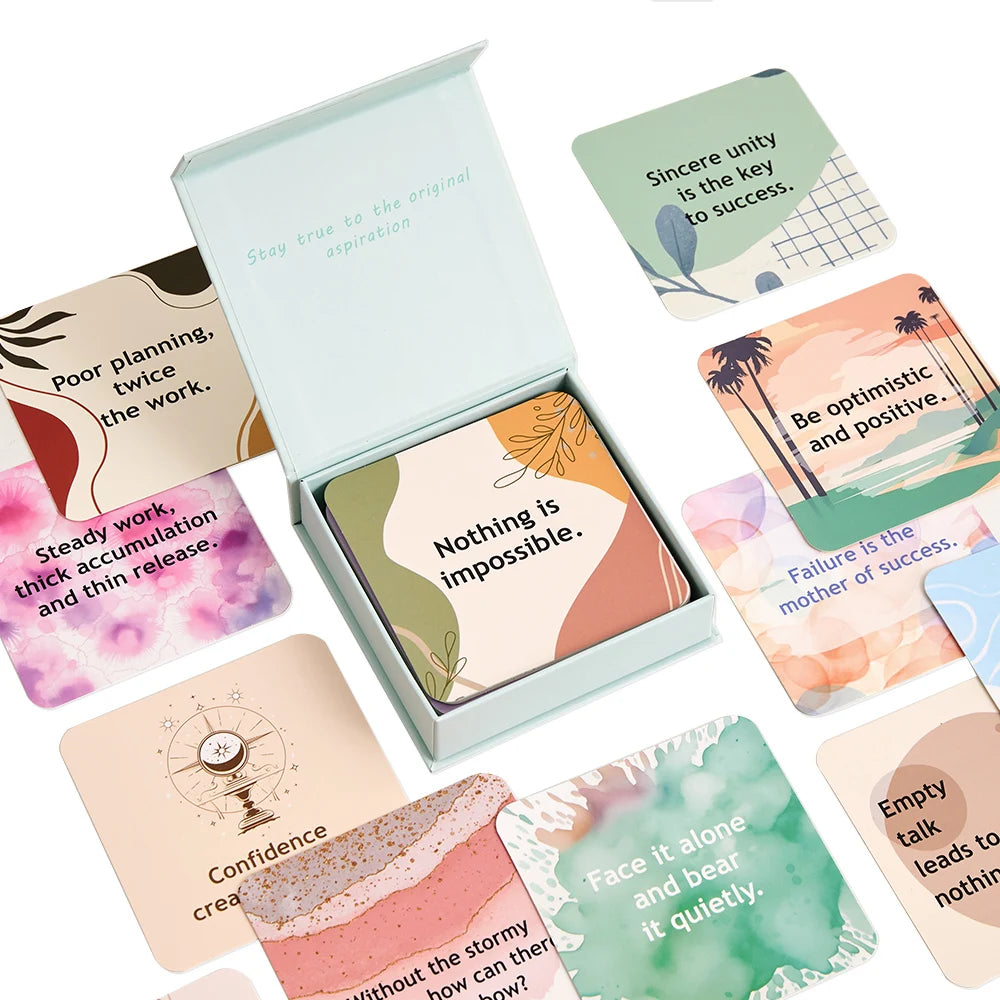 Daily Mindfulness Affirmation Cards