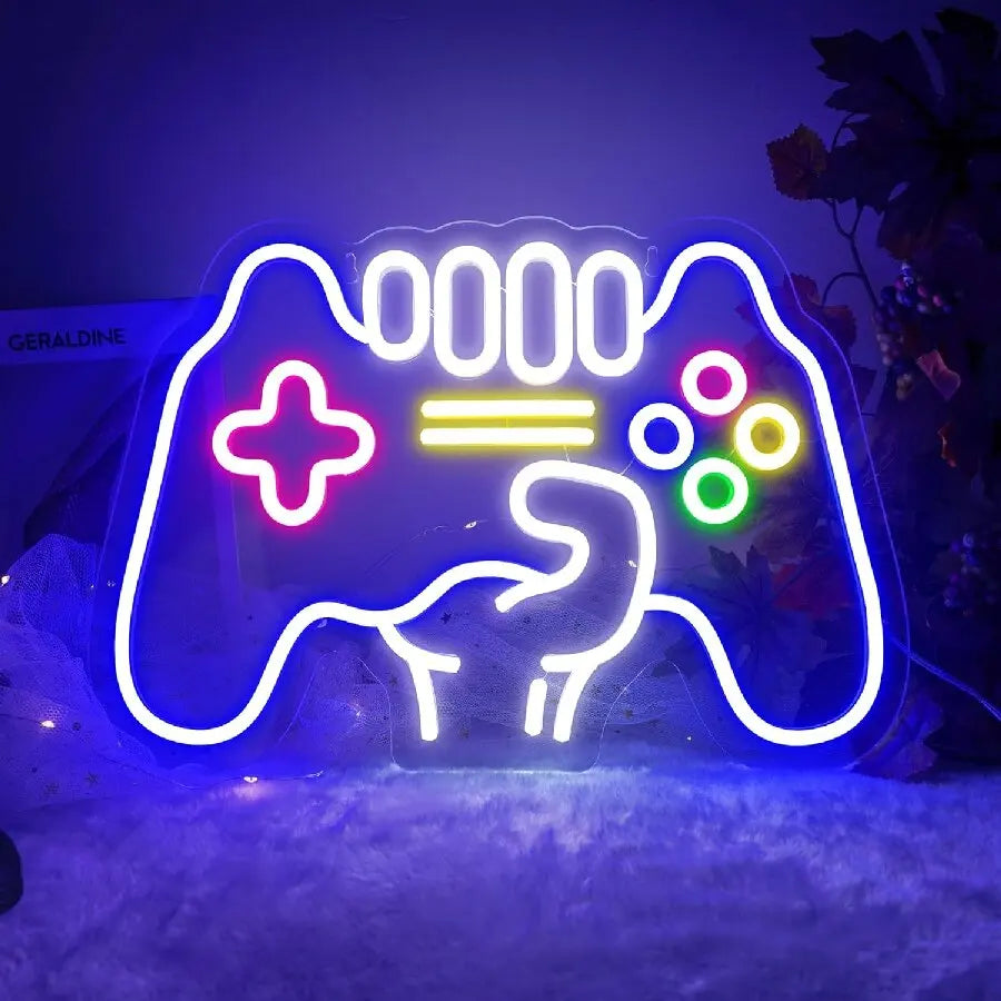 Caleb's Gamer LED Neon Sign
