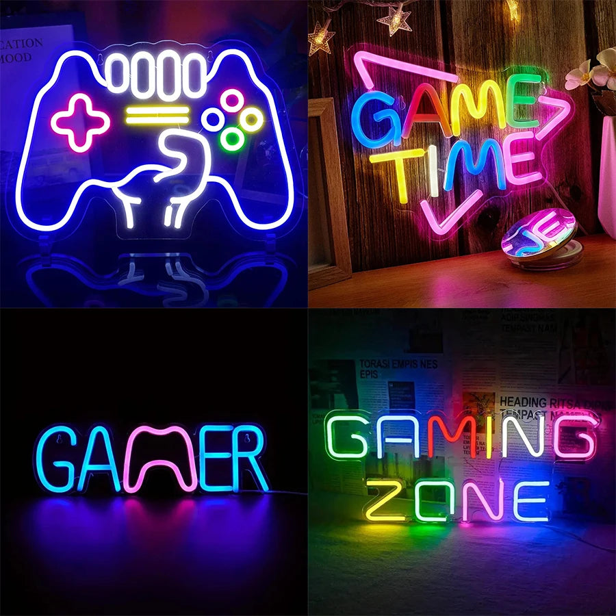 Caleb's Gamer LED Neon Sign