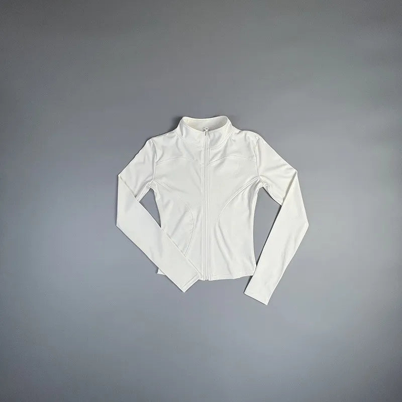 Tired Mom's Sculpt Premium Zip up Yoga Jacket