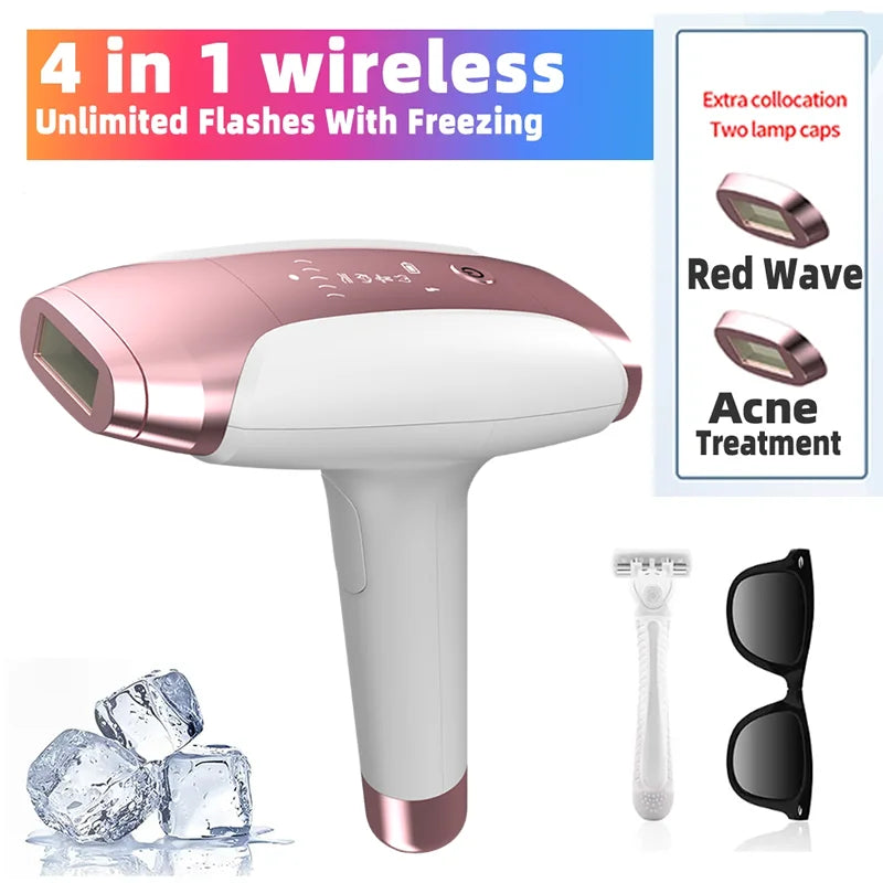 Permanent IPL Laser Hair Removal