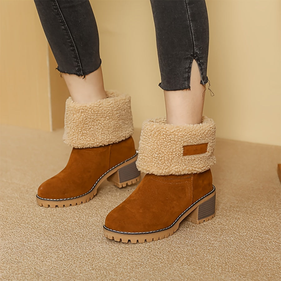 Legacy Comfort: Faux Fur Lined Ankle Boots