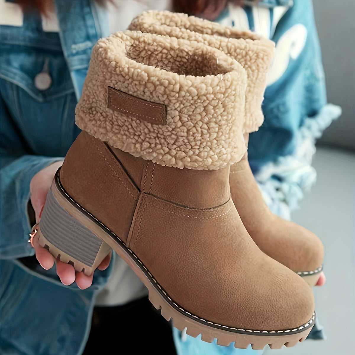 Legacy Comfort: Faux Fur Lined Ankle Boots